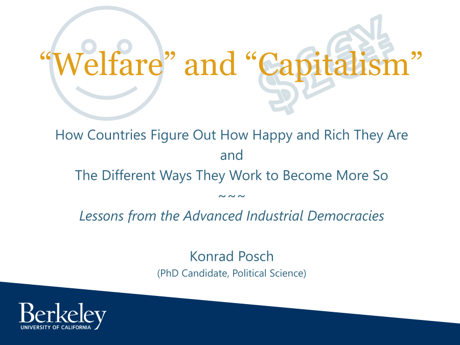 Welfare &amp; Capitlalism Title Slide